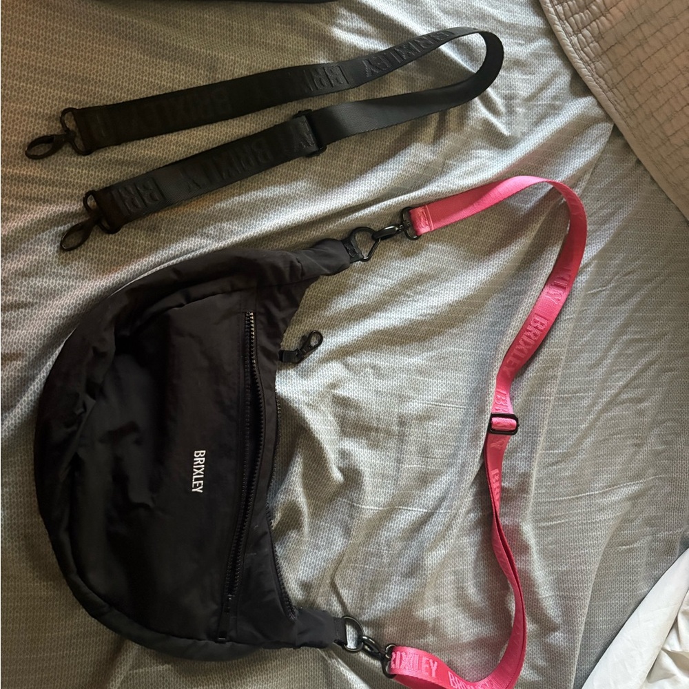 Onyx Brixley Crescent Crossbody